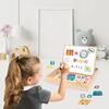 As company Happihobbi Magnet Ξύλινος Μαγνητικός Επιτραπέζιος Πίνακας 2 Όψεων Με 35 Εκπαιδευτικούς Μαγνήτες (1029-64086)