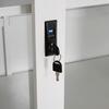 ΒΙΒΛΙΟΘΗΚΗ ΜΕ ΣΥΡΟΜΕΝΕΣ ΠΟΡΤΕΣ SIDER HM6632.02 ΜΕΤΑΛΛΙΚΗ ΛΕΥΚΗ 90x40x185Υεκ