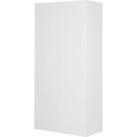 ΒΙΒΛΙΟΘΗΚΗ ΜΕ ΣΥΡΟΜΕΝΕΣ ΠΟΡΤΕΣ SIDER HM6632.02 ΜΕΤΑΛΛΙΚΗ ΛΕΥΚΗ 90x40x185Υεκ