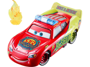 Αυτοκινητάκι Disney Cars Radiator Springs Race & Rescue Lightning McQueen (JMX72/JMX73)