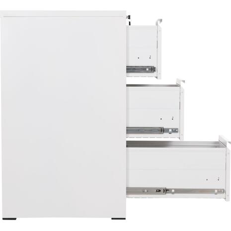 ΣΥΡΤΑΡΙΕΡΑ (3) ΑΡΧΕΙΟΘΕΤΗΣΗΣ ΓΡΑΦΕΙΟΥ SIDER HM6636.02 ΛΕΥΚΟ ΜΕΤΑΛΛΟ 45.5x62x103.5Υεκ