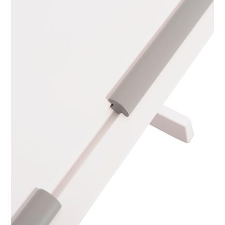 ΓΡΑΦΕΙΟ/ΣΧΕΔΙΑΣΤΗΡΙΟ ASCENT HM18289 MDF ΣΕ ΛΕΥΚΟ 109x55x87,5Υεκ