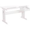 ΓΡΑΦΕΙΟ/ΣΧΕΔΙΑΣΤΗΡΙΟ ASCENT HM18289 MDF ΣΕ ΛΕΥΚΟ 109x55x87,5Υεκ
