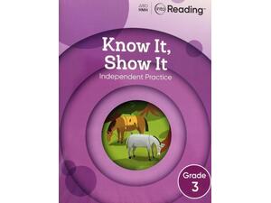 Into Reading Know It Show It Grade 3 (9780358192084)
