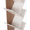 ΒΙΒΛΙΟΘΗΚΗ LIANA HM9028.14 ΜΕΛΑΜΙΝΗ SONAMA/ΛΕΥΚΟ 46x22x128,5Yεκ.