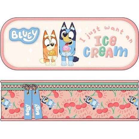 Κασετίνα οβάλ Graffiti Ice Cream Bluey