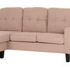 ΚΑΝΑΠΕΣ ΓΩΝΙΑ ΑΝΑΣΤΡΕΨΙΜΗ MEGGY HM3297.13 ΜΠΕΖ ΥΦΑΣΜΑ 184.5x75-129x86Yεκ.