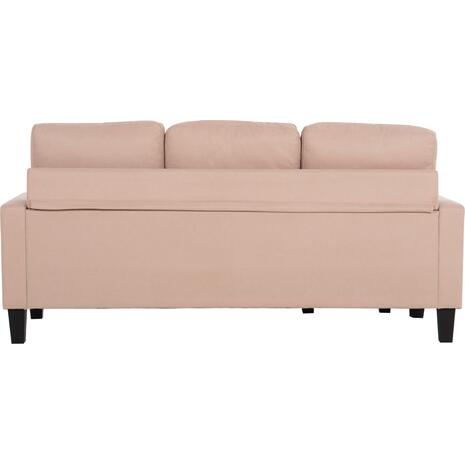 ΚΑΝΑΠΕΣ ΓΩΝΙΑ ΑΝΑΣΤΡΕΨΙΜΗ MEGGY HM3297.13 ΜΠΕΖ ΥΦΑΣΜΑ 184.5x75-129x86Yεκ.