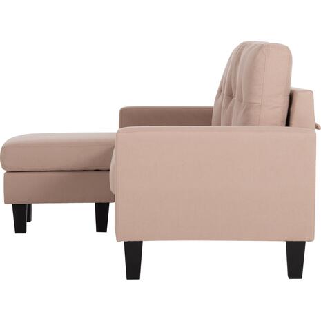 ΚΑΝΑΠΕΣ ΓΩΝΙΑ ΑΝΑΣΤΡΕΨΙΜΗ MEGGY HM3297.13 ΜΠΕΖ ΥΦΑΣΜΑ 184.5x75-129x86Yεκ.