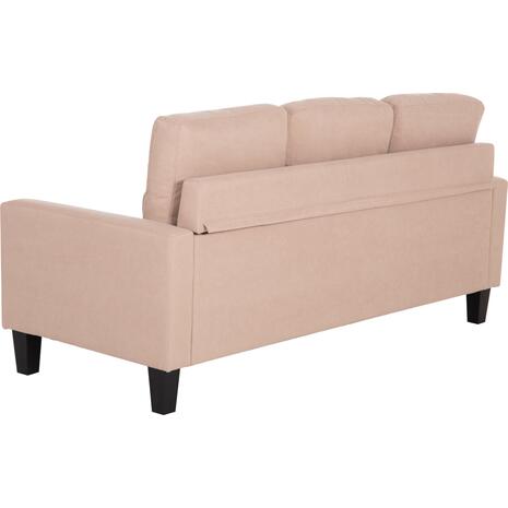 ΚΑΝΑΠΕΣ ΓΩΝΙΑ ΑΝΑΣΤΡΕΨΙΜΗ MEGGY HM3297.13 ΜΠΕΖ ΥΦΑΣΜΑ 184.5x75-129x86Yεκ.