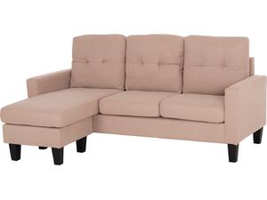 ΚΑΝΑΠΕΣ ΓΩΝΙΑ ΑΝΑΣΤΡΕΨΙΜΗ MEGGY HM3297.13 ΜΠΕΖ ΥΦΑΣΜΑ 184.5x75-129x86Yεκ.