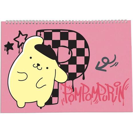 Μπλοκ Ζωγραφικής Graffiti Α4 30φ. Pompompurin