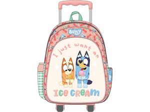Τσάντα trolley Νηπιαγωγείου Graffiti Ice Cream Bluey 2 θέσεων (260262)