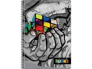 Τετράδιο σπιράλ Graffiti 2 θεμάτων 17x25cm RUBIK'S