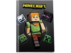 Τετράδιο καρφίτσα Graffiti 17x25cm 40φ. Minecraft