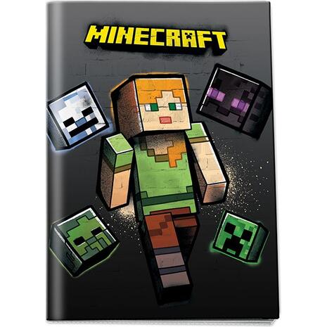 Τετράδιο καρφίτσα Graffiti 17x25cm 40φ. Minecraft