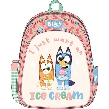 Τσάντα Πλάτης Νηπιαγωγείου Graffiti Ice Cream Bluey (260292)