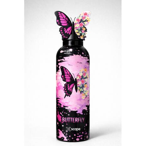 Μπουκάλι Θερμός Graffiti 500ml Πεταλούδα Xscape