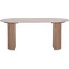 ΤΡΑΠΕΖΙ ΤΡΑΠΕΖΑΡΙΑΣ MELLOW HM18416 MDF ΠΟΔΙΑ ΣΕ ΦΥΣΙΚΟ--ΚΕΡΑΜΙΚΟ TOP 180x90x76Υεκ.