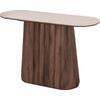 ΚΟΝΣΟΛΑ WALDEN HM18439 ΚΕΡΑΜΙΚΟ TOP ΤΡΑΒΕΡΤΙΝΑ--MDF ΒΑΣΗ ΚΑΡΥΔΙ 120x40x76Υεκ