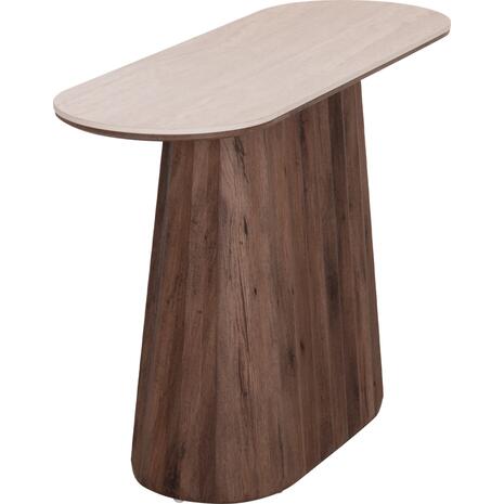 ΚΟΝΣΟΛΑ WALDEN HM18439 ΚΕΡΑΜΙΚΟ TOP ΤΡΑΒΕΡΤΙΝΑ--MDF ΒΑΣΗ ΚΑΡΥΔΙ 120x40x76Υεκ