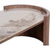 ΤΡΑΠΕΖΙ  ΣΑΛΟΝΙΟΥ MARBLEX HM18445 ΚΕΡΑΜΙΚΟ TOP PANDORA--MDF ΠΟΔΙΑ 120x60x43.5Υεκ