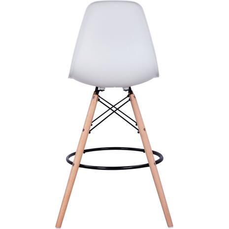 ΣΚΑΜΠΟ ΜΠΑΡ RENATA HM0173.01 ΛΕΥΚΟ 58x56x107Υ εκ. (σετ 4 τεμαχίων)