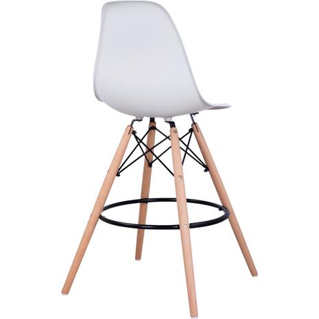 ΣΚΑΜΠΟ ΜΠΑΡ RENATA HM0173.01 ΛΕΥΚΟ 58x56x107Υ εκ. (σετ 4 τεμαχίων)