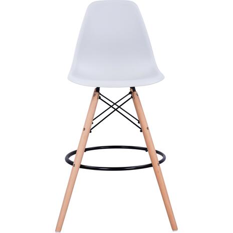 ΣΚΑΜΠΟ ΜΠΑΡ RENATA HM0173.01 ΛΕΥΚΟ 58x56x107Υ εκ. (σετ 4 τεμαχίων)