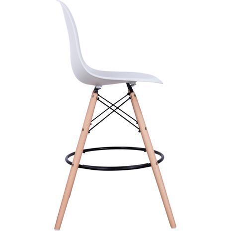 ΣΚΑΜΠΟ ΜΠΑΡ RENATA HM0173.01 ΛΕΥΚΟ 58x56x107Υ εκ. (σετ 4 τεμαχίων)