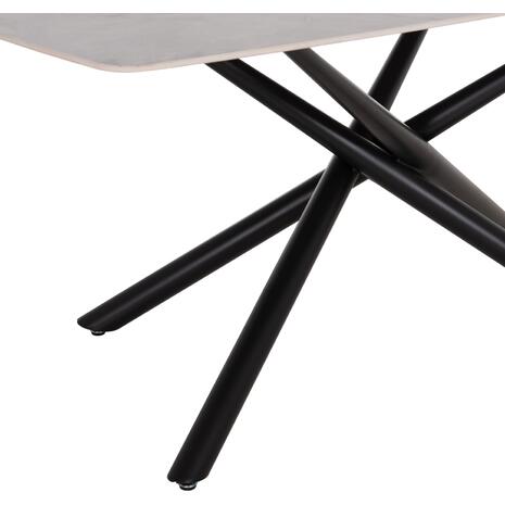 ΤΡΑΠΕΖΙ ΤΡΑΠΕΖΑΡΙΑΣ ISKA HM18423 ΚΕΡΑΜΙΚΟ TOP ΣΕ ΛΕΥΚΟ/ΚΑΦΕ ΜΑΡΜΑΡΟ 178x89x79Υεκ