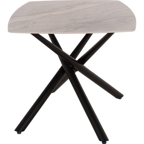 ΤΡΑΠΕΖΙ ΤΡΑΠΕΖΑΡΙΑΣ ISKA HM18420 ΚΕΡΑΜΙΚΟ TOP ΣΕ ΛΕΥΚΟ/ΚΑΦΕ ΜΑΡΜΑΡΟ 160x90x79Υεκ
