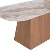 ΤΡΑΠΕΖΙ ΤΡΑΠΕΖΑΡΙΑΣ NORDU HM18414 MDF ΒΑΣΗ ΣΕ ΦΥΣΙΚΟ--ΚΕΡΑΜΙΚΟ TOP 180x90x76Υεκ.
