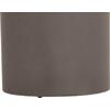 ΤΡΑΠΕΖΙ ΒΟΗΘΗΤΙΚΟ FIBER CEMENT ΣΤΡΟΓΓΥΛΟ KYOKO HM6592.01 ΓΚΡΙ Φ40x43Υεκ.