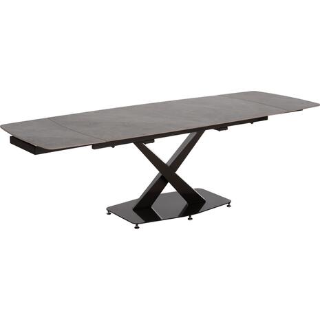 ΤΡΑΠΕΖΙ ΕΠΕΚΤΕΙΝΟΜΕΝΟ HOKU HM18410 ΚΕΡΑΜΙΚΟ TOP ΣΕ ΓΚΡΙ ΜΑΡΜΑΡΟ 165/240x90x75Υεκ.