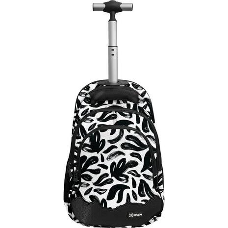 Τσάντα Trolley Δημοτικού Graffiti Leaves Xscape 3 θέσεων (269257)