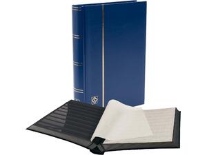 Άλμπουμ γραμματοσήμων Leuchtturm Basic 321487 Α4 με 64 μαύρες σελίδες - Μπλε εξώφυλλο