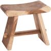 ΒΟΗΘΗΤΙΚΟ ΣΚΑΜΠΟ SADEL HM18294 ΞΥΛΟ SUAR--ΦΥΣΙΚΟ 50x30x45Υεκ.