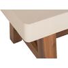 ΤΡΑΠΕΖΙ ΤΡΑΠΕΖΑΡΙΑΣ FIBER CEMENT & ΞΥΛΟ ΑΚΑΚΙΑΣ MAEVE HM6596.02 ΜΠΕΖ 160x90x75Υεκ