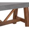 ΤΡΑΠΕΖΙ ΤΡΑΠΕΖΑΡΙΑΣ FIBER CEMENT & ΞΥΛΟ ΑΚΑΚΙΑΣ MAEVE HM6596.01 ΓΚΡΙ 160x90x75Υεκ