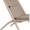 ΠΟΛΥΘΡΟΝΑ RELAX REMUS HM6642.04 ΑΛΟΥΜΙΝΙΟ ΣΑΜΠΑΝΙ-ΣΧΟΙΝΙ OLEFIN ΜΠΕΖ 63x87x94Υεκ.