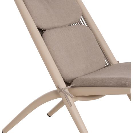 ΠΟΛΥΘΡΟΝΑ RELAX REMUS HM6642.04 ΑΛΟΥΜΙΝΙΟ ΣΑΜΠΑΝΙ-ΣΧΟΙΝΙ OLEFIN ΜΠΕΖ 63x87x94Υεκ.