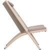 ΠΟΛΥΘΡΟΝΑ RELAX REMUS HM6642.04 ΑΛΟΥΜΙΝΙΟ ΣΑΜΠΑΝΙ-ΣΧΟΙΝΙ OLEFIN ΜΠΕΖ 63x87x94Υεκ.