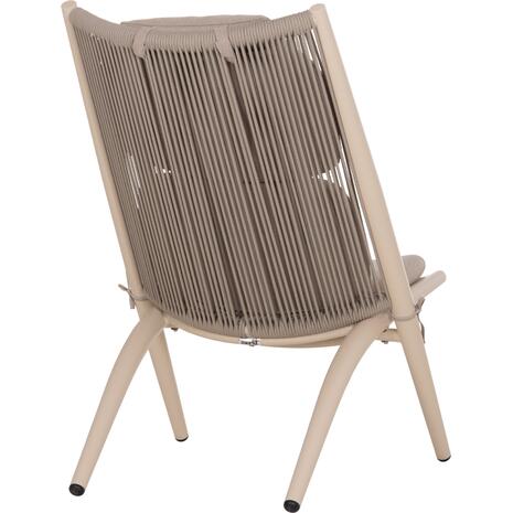 ΠΟΛΥΘΡΟΝΑ RELAX REMUS HM6642.04 ΑΛΟΥΜΙΝΙΟ ΣΑΜΠΑΝΙ-ΣΧΟΙΝΙ OLEFIN ΜΠΕΖ 63x87x94Υεκ.