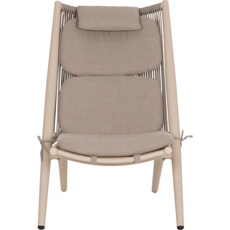 ΠΟΛΥΘΡΟΝΑ RELAX REMUS HM6642.04 ΑΛΟΥΜΙΝΙΟ ΣΑΜΠΑΝΙ-ΣΧΟΙΝΙ OLEFIN ΜΠΕΖ 63x87x94Υεκ.