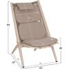 ΠΟΛΥΘΡΟΝΑ RELAX REMUS HM6642.04 ΑΛΟΥΜΙΝΙΟ ΣΑΜΠΑΝΙ-ΣΧΟΙΝΙ OLEFIN ΜΠΕΖ 63x87x94Υεκ.