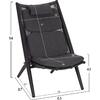 ΠΟΛΥΘΡΟΝΑ RELAX REMUS HM6642.01 ΑΛΟΥΜΙΝΙΟ ΑΝΘΡΑΚΙ-ΣΧΟΙΝΙ OLEFIN ΑΝΘΡΑΚΙ 63x87x94Υεκ.
