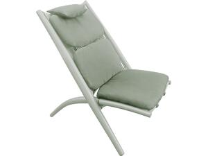 ΠΟΛΥΘΡΟΝΑ RELAX REMUS HM6642.07 ΑΛΟΥΜΙΝΙΟ & ΣΧΟΙΝΙ OLEFIN ΣΕ OLIVE GREEN 63x87x94Υεκ