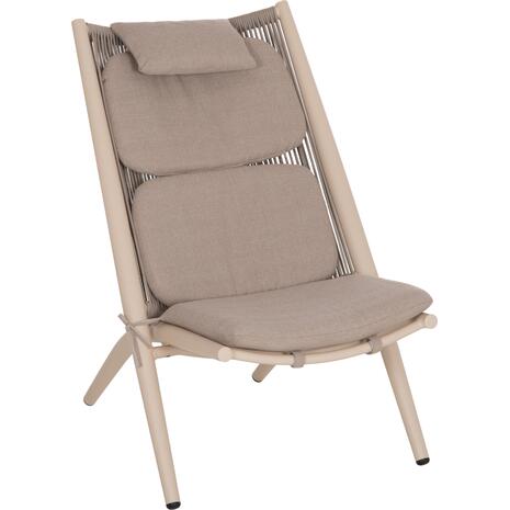ΠΟΛΥΘΡΟΝΑ RELAX REMUS HM6642.04 ΑΛΟΥΜΙΝΙΟ ΣΑΜΠΑΝΙ-ΣΧΟΙΝΙ OLEFIN ΜΠΕΖ 63x87x94Υεκ.