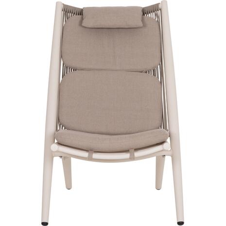 ΠΟΛΥΘΡΟΝΑ RELAX REMUS HM6642.02 ΑΛΟΥΜΙΝΙΟ ΛΕΥΚΟ-ΣΧΟΙΝΙ OLEFIN ΜΠΕΖ 63x87x94Υεκ.